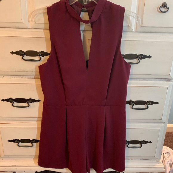 Topshop Other - High neck romper FREE with purchase